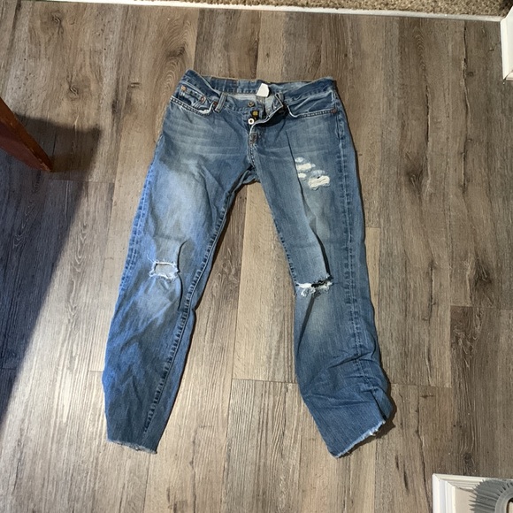 Vintage Lucky Brand Dungarees Low Waist - Picture 2 of 6